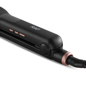 Lisseur de cheveux automatique portable Raf Brand à double baril avec affichage numérique pour ondulations et lissage - Product Image 6