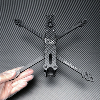 Kit de cadre FPV en fibre de carbone sergé mat RJX Mark4 V2 7 pouces 295 mm pour drone de course RC