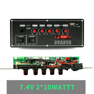 JLH-701 AMP 7.4V <span class=keywords><strong>BT</strong></span> haut-parleur 2x10WATT chariot haut-parleur carte amplificateur mp3 Usb Radio audio pcb carte amplificateur - Product Image 3
