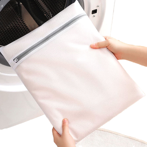 TX10207 Bicoy Bolsas de Lavandería de Poliéster Blancas, Ecológicas y Duraderas para Uso Doméstico, Protección para Ropa Interior, Sujetadores, Suéteres y Chaquetas - Product Image 1