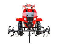 Motoculteur diesel EAGLE POWER Plus version luxe 13HP 186FA avec moteur diesel, capot et phares