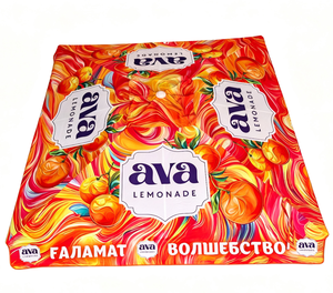 Parasol extérieur grand format 3m de la célèbre marque de limonade kazakhe <span class=keywords><strong>AVA</strong></span> Lemonade, idéal pour les restaurants d'hôtel, CIS Asie centrale - Product Image 2