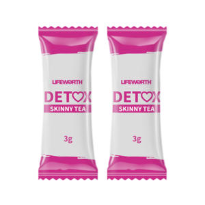 Lifworth Detox Private Label Kruiden Groene Thee Fitness Kruiden Thee Reinigen Met Vitaminen Doos Verpakking - Product Image 3