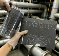 Ruban de mesure flexible pour tuyaux LONGTAI, résistant à la chaleur 350F, jauge pour plombiers, pour mesurer le diamètre et la circonférence des tuyaux