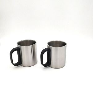 Taza Cilíndrica Mini de Acero Inoxidable 304 con Tapa y Asa, Aislada, Multifuncional, Resistente a Roturas, 220ml/300ml - Product Image 1