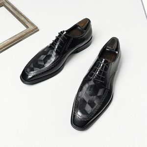 Zapatos de Cuero Vacuno Genuino para Hombre, Diseño Moderno, Ideales para Ocasiones Casuales, de Negocios y Formales - Product Image 3