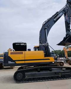 Hyundai HX340 HX 340 Nouvelle machine de terrassement à chenilles, grande machinerie de construction, directement de l'usine, Corée, excavatrice hydraulique 34 et 30 TONNES - Product Image 5