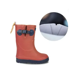 Bottes en caoutchouc pour fille, chaussures imperméables pour enfants, bottes de pluie, en caoutchouc, résistantes, nouvelle collection