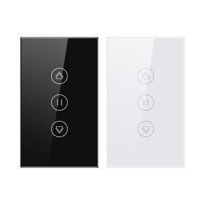 Interrupteur de porte de garage automatique intelligent Tuya <span class=keywords><strong>WiFi</strong></span> RF433 avec télé<span class=keywords><strong>commande</strong></span>, interrupteur tactile en verre trempé pour <span class=keywords><strong>volet</strong></span> <span class=keywords><strong>roulant</strong></span> électrique - Product Image 6