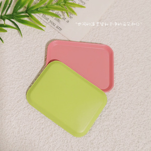 fengyiwj Miniature World Scene Toy Model Dollhouse Accessories Mini Nordic Tray Dinner Plate Storage D162 - Product Image 3