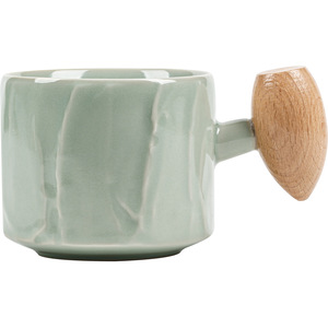 แก้วเซรามิคกาแฟกล้วยหอมเฮเซลนัท ลายเรียบง่าย สไตล์จีนใหม่ สำหรับใช้ในบ้าน - Product Image 5