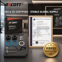 Kit de réparation pour cloueuse pneumatique SCOTT CN55 CN70 CN80, ensemble d'entretien d'outils industriels avec lame de tournevis et joint torique, vente en gros