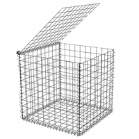 Treillis de gabion le plus populaire pour l'aménagement de chaussées Structure robuste Résistant à la déformation Clôture Treillis Portes