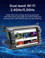 Radio para Auto BQCC de 7 Pulgadas con Android Octa Core para Toyota RAV4 2013-2018, Carplay, GPS, DSP, 4G, Autoradio Compatible, Pantalla LED Multicolor, Estéreo