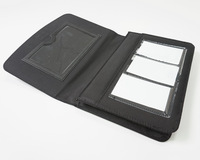 Personnalisation en usine en Chine : Porte-cartes d'assurance, Organisateur de documents de voyage, Organisateur de documents en PU avec logo personnalisé, Organisateur de documents de carte grise