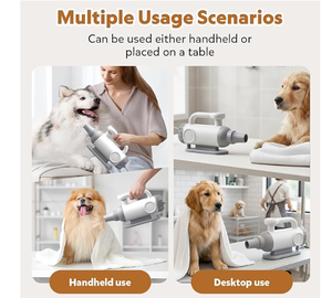 Accesorios para Mascotas, <span class=keywords><strong>Secador</strong></span> <span class=keywords><strong>de</strong></span> Pelo Inteligente <span class=keywords><strong>de</strong></span> Alta Calidad y Estilo Simple para Perros y Gatos, <span class=keywords><strong>de</strong></span> Nailon, con Batería, Cuidado Animal, Tendencia 2026 - Product Image 2