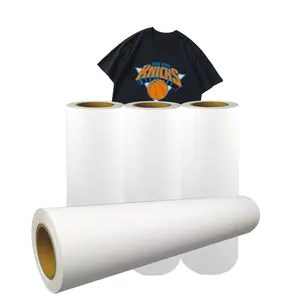 25m Renlitong 인쇄할 수 있는 열전달 비닐 주문을 받아서 만들어진 디자인 PU 인쇄할 수 있는 열전달 비닐 이동 영화 T-셔츠