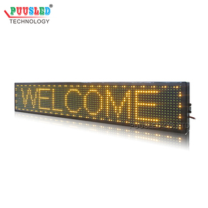 Schermo Pubblicitario Giallo per Messaggi, <span class=keywords><strong>Cartellone</strong></span> <span class=keywords><strong>di</strong></span> <span class=keywords><strong>Benvenuto</strong></span> Semi-Esterno per Negozi, Insegna a Scorrimento LED P10 - Product Image 5
