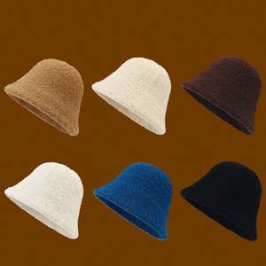 Chapeau Bob Chaud en Laine d'Agneau Automne-Hiver Grande Taille Personnalisable avec Logo pour Femme et Homme – Vente Flash - Product Image 2