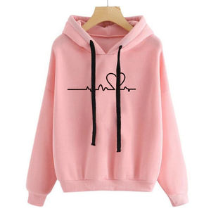 <span class=keywords><strong>Felpa</strong></span> da donna all'ingrosso e <span class=keywords><strong>felpa</strong></span> con cappuccio da donna con cappuccio stampa Casual pullover da <span class=keywords><strong>ragazza</strong></span> manica lunga primavera autunno inverno - Product Image 6
