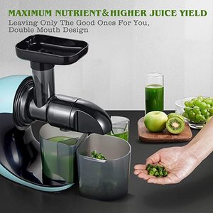 Máy ép chậm Sunmaki, máy ép trái cây tự động đa chức năng - Product Image 2