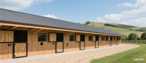 Paardenstal Met Canvas Hoes Voor Mobiele Paardenboerderijen - Product Image 2