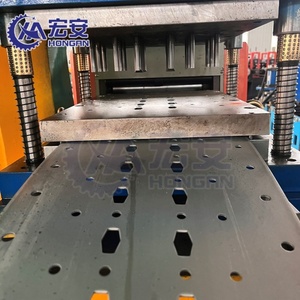 HAUAN PLC Controlled Engine & Motor Driven <b>Shelf</b> Rack Forming Machine for Supermarket <b>Shelf</b> <b>Box</b> Beam Roll Forming Machinery - Product Image 3