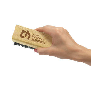 Kit de brosse à chaussures de voyage compact-PP/poils de porc et bois de caoutchouc, convient au sac pour l'extérieur - Product Image 5