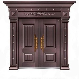 Porte de sécurité en acier inoxydable, style traditionnel, pour villa, extérieur, anti-effraction, ouverture latérale - Product Image 3