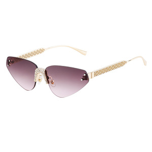 Superventas Cat Eye Diamond Gafas de Sol para mujer UV400 <span class=keywords><strong>Lentes</strong></span> inastillables PC Gafas de sol Diseñador Gafas para trajes - Product Image 3