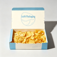 Caja de Papel Kraft Desechable y Reciclable para Alimentos, Contenedor Personalizado para el Super Bowl, para Snacks, Pollo Frito, Papas Fritas, Comida Rápida