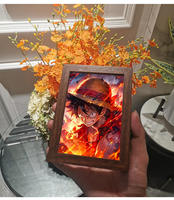 Lampe décorative créative animée Thème Roi des Pirates pour chevet, cadeau d'anniversaire
