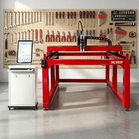 Machine de découpe laser CNC de bureau 1500W, type portique, refroidissement par eau Hiwin, contrôle Cypcut, traitement de tôles DXF