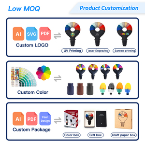 Tappo per bottiglia di vino frizzante all'ingrosso con Logo personalizzato in plastica accessori per vino regalo sottovuoto - Product Image 6