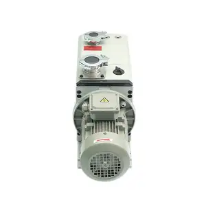 High Pressure Air Electric Oil Double Stage Rotary Vane Vacuum Pump 230V 0.75kw 2.1L Vacuum Pump For Synthetic Diamond