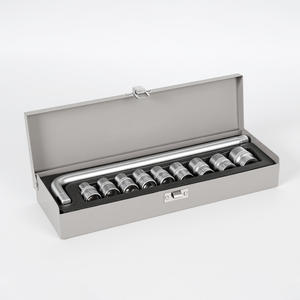 Clé d'entretien automobile et moto, boîte à outils domestique, grand jeu de clés à douilles hexagonales 12 pièces - Product Image 1