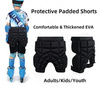 ANTMAX Enfants Jeunes Adultes Protection des Hanches Eva Butt Pads Short de Protection Rembourré pour Ski Snowboard Skateboard Patinage
