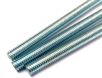 DIN975 Galvanized Carbon Steel Threaded Rod, Full Thread Stud, Fully Threaded Bolt, All-thread Screw M4 M5 M6 M8 M10 M12 DIN975