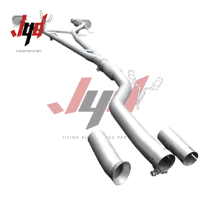 JYD pour Mercedes-Benz <span class=keywords><strong>E55</strong></span> <span class=keywords><strong>AMG</strong></span> <span class=keywords><strong>W211</strong></span> Silencieux à soupapes en acier inoxydable poli miroir, épaisseur 1,5 mm, commande à distance, catback - Product Image 2