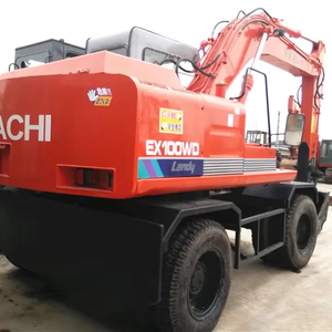 Used <b>Hitachi</b> EX100W <b>Excavator</b> /<b>EX60WD</b> EX100WD EX160WD <b>Wheel</b> <b>Excavator</b> - Product Image 1