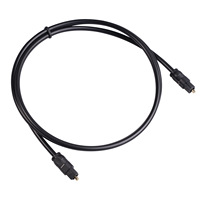Cable de Audio de Fibra Óptica Cuadrado a Cuadrado para Decodificador de TV con Blindaje Combinado para Conexión de Señal Digital de Altavoces y Monitores