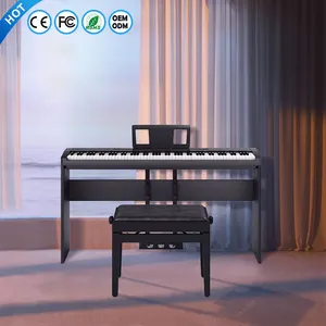Kerid Elektronische Piano Keyboard Piano 88 Toets Gewogen Digitale Piano Hetzelfde Merk Professionnel Muziek Keyboard Te Koop