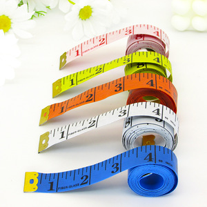 Cinta Métrica Enrollable de Plástico Suave de 150 <span class=keywords><strong>cm</strong></span> OEM con Hoja de Fibra de Vidrio para Costura y Sastrería, <span class=keywords><strong>Regla</strong></span> de Medición Corporal en Centímetros/Metros - Product Image 4