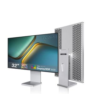 Tcoior Màn hình máy tính 32inch màn hình Hợp kim nhôm Màn hình rộng dọc màn hình 4K hiển thị chơi game màn hình lớn màn hình Màn hình - Product Image 1