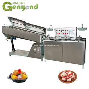 Fábrica Genyond, máquina de dulces de chocolate, máquina para hacer dulces, línea de procesamiento de toffee de chocolate - Product Image 5