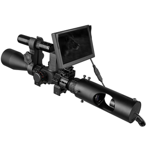 Miras Ópticas de Caza con Visión Nocturna Táctica 850nm LED Infrarrojo IR Dispositivo de Visión Nocturna Impermeable Cámara de Caza - Product Image 2
