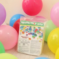 Proposition romantique mariage ballon pluie goutte filet Qixi centre commercial anniversaire ballon goutte filet pour Diwali Ramadan remise des diplômes