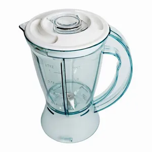 Gute Qualität 1.0L Kunststoff Mixer Jar Mixer Mixer Cup Komplett set Ersatz für Mouli Nex Blender Jar