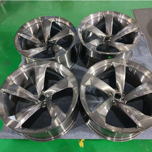 Nouvelles jantes de course en alliage forgé de 18 à 22 pouces, chromées sur mesure, monobloc, 5*120 PCD, déport de 25 mm pour Audi S4 - Product Image 5