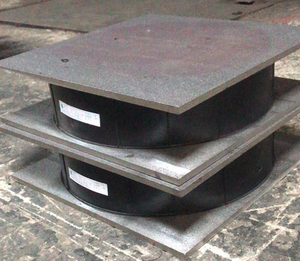 Yüksek sönümleme çelik yapı <span class=keywords><strong>Pot</strong></span> rulman deprem izole köprüler binalar küresel paslanmaz çelik havza kauçuk rulman - Product Image 2